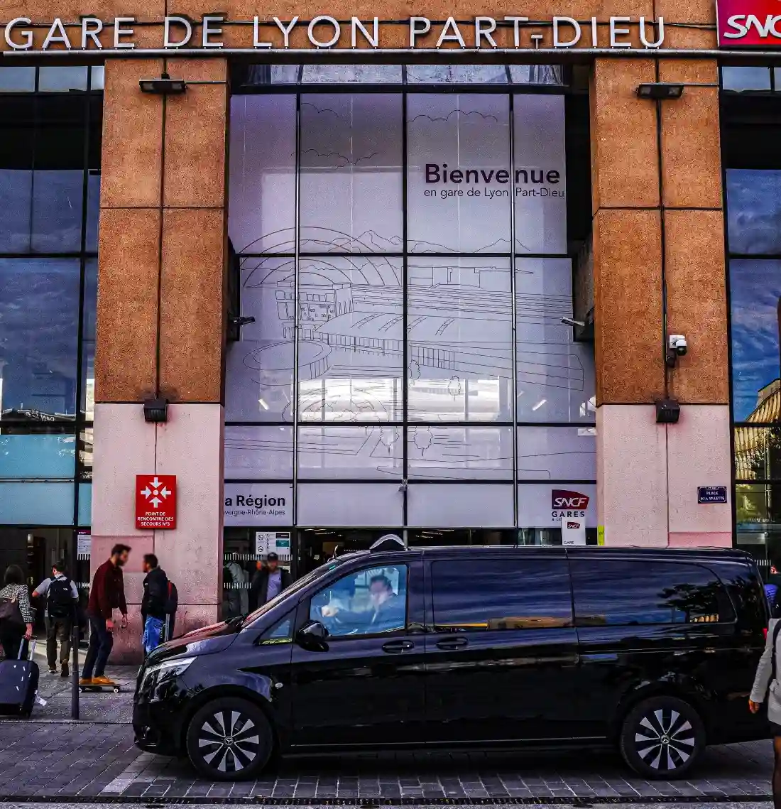 Taxi de Lyon, Gares gare part dieu (1)
