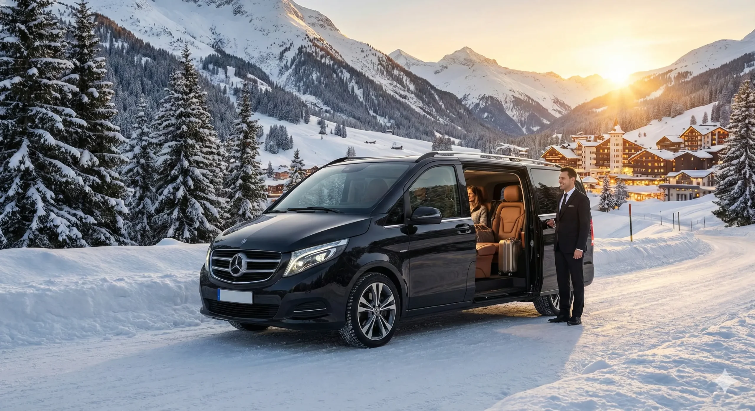 van ski chamonix (image gemini)